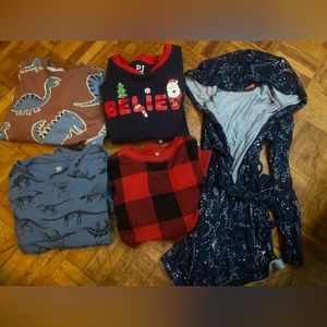 Lightly worn boys PJ's size 6-8